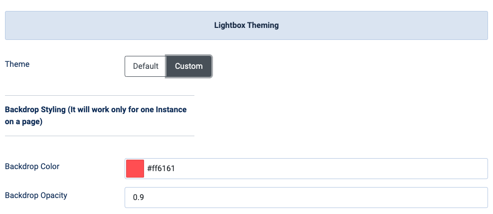 Photo Gallery: Lightbox effect